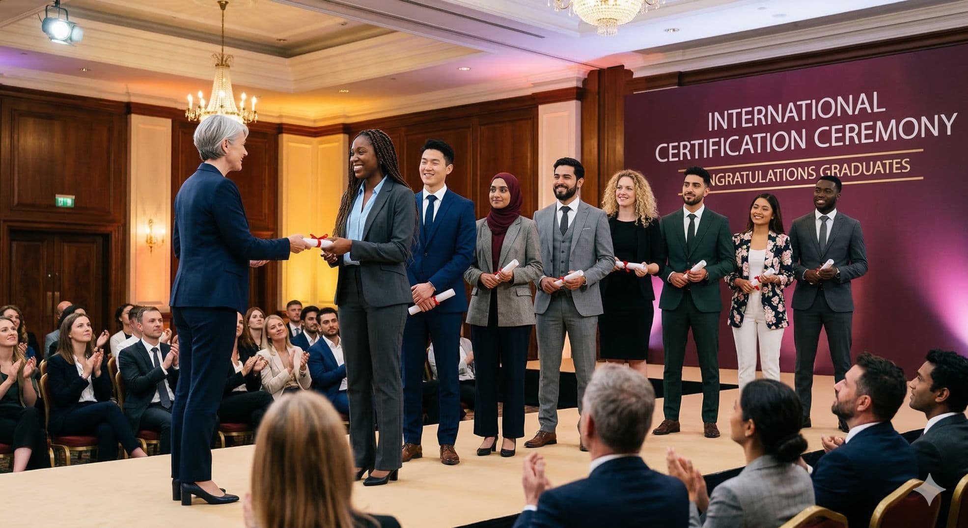 International Student Support - Certification Ceremony